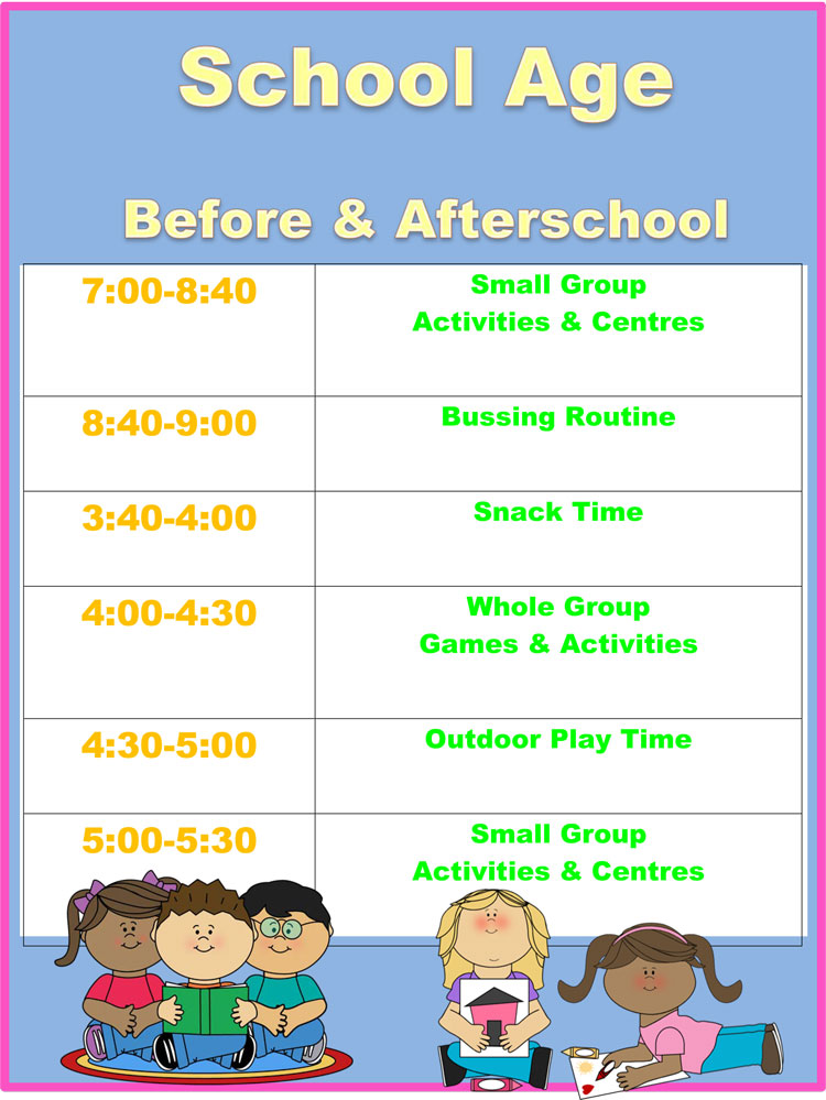TH school age schedule