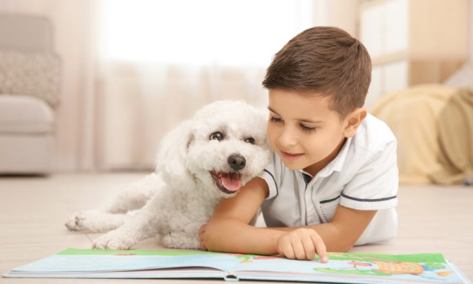 Are kids who grow up around pets better off