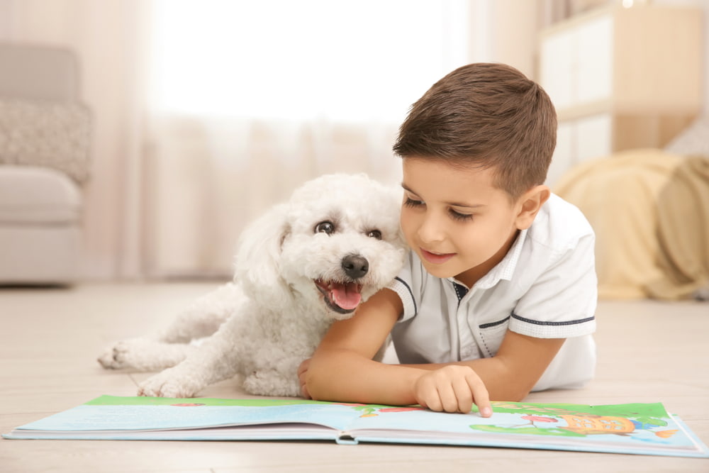 Are kids who grow up around pets better off