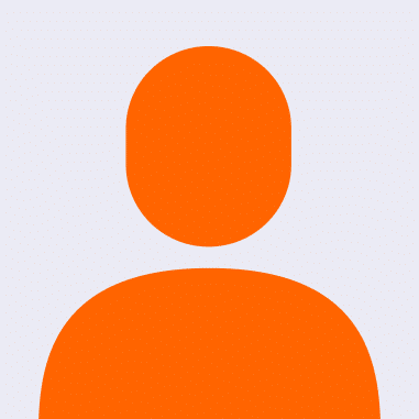 placeholder headshot in orange